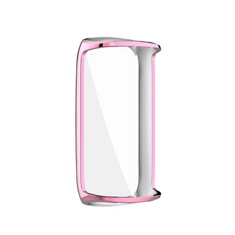 Fitbit Luxe - TPU case (volledig beschermd) - Roze