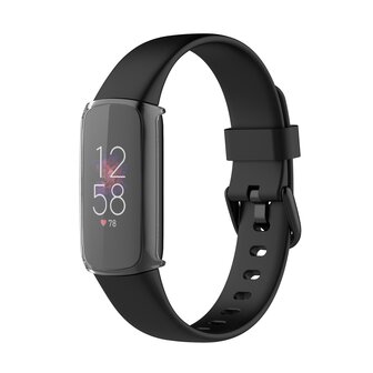 Fitbit Luxe - TPU case (volledig beschermd) - Transparant