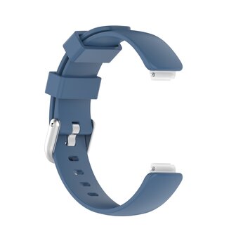 Fitbit Inspire 2 &amp; Ace 3 - Sportbandje met gesp - Maat: Large - Blauw