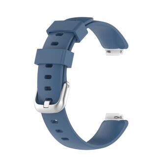 Fitbit Inspire 2 &amp; Ace 3 - Sportbandje met gesp - Maat: Large - Blauw