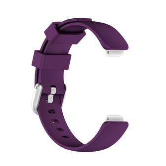 Fitbit Inspire 2 &amp; Ace 3 - Sportbandje met gesp - Maat: Large - Paars