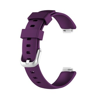 Fitbit Inspire 2 &amp; Ace 3 - Sportbandje met gesp - Maat: Large - Paars