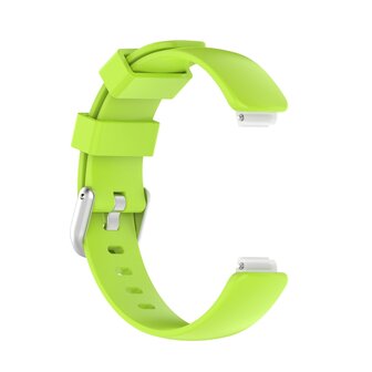 Fitbit Inspire 2 &amp; Ace 3 - Sportbandje met gesp - Maat: Large - Groen