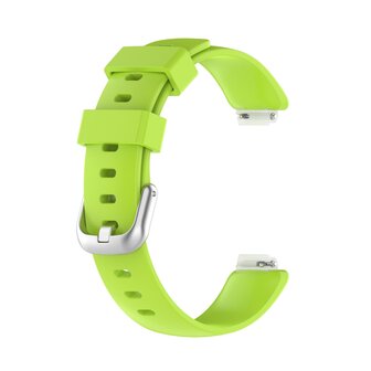 Fitbit Inspire 2 &amp; Ace 3 - Sportbandje met gesp - Maat: Large - Groen