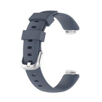 Fitbit Inspire 2 &amp; Ace 3 - Sportbandje met gesp - Maat: Large - Grijs