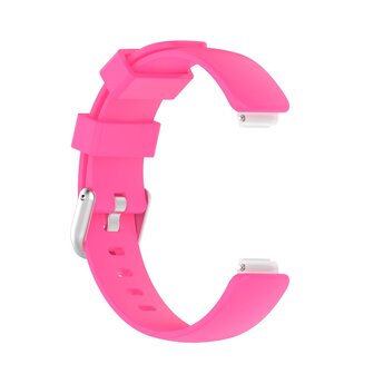 Fitbit Inspire 2 &amp; Ace 3 - Sportbandje met gesp - Maat: Large - Roze