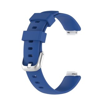 Fitbit Inspire 2 &amp; Ace 3 - Sportbandje met gesp - Maat: Small - Donkerblauw