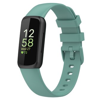 Fitbit Inspire 3 - Sportbandje met gesp - Maat: Small - Groen