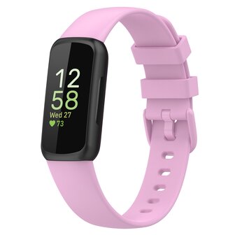 Fitbit Inspire 3 - Sportbandje met gesp - Maat: Small - Roze