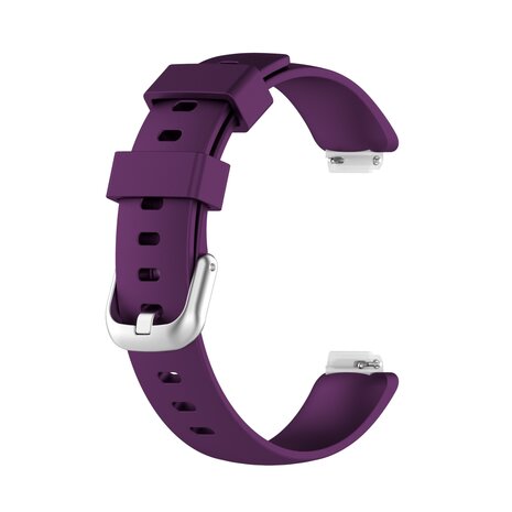 Fitbit Inspire 2 & Ace 3 - Sportbandje met gesp - Maat: Large - Paars