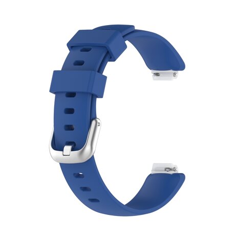 Fitbit Inspire 2 & Ace 3 - Sportbandje met gesp - Maat: Large - Donkerblauw